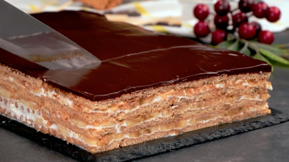 Банановий торт без випічки