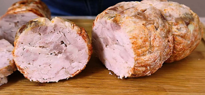 Куряча ковбаса в домашніх умовах