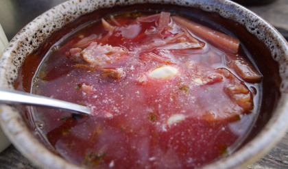 Борщ на квасі